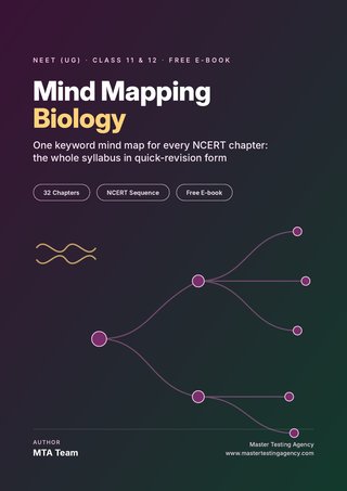 Cover of Mind Mapping Biology for NEET (UG), Class 11 and 12
